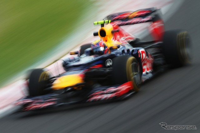 【F1 日本GP】ウェバーがトップタイム…フリー走行
