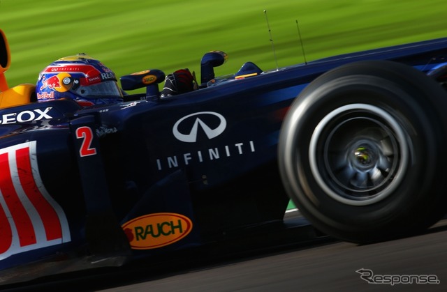 【F1 日本GP】ウェバーがトップタイム…フリー走行