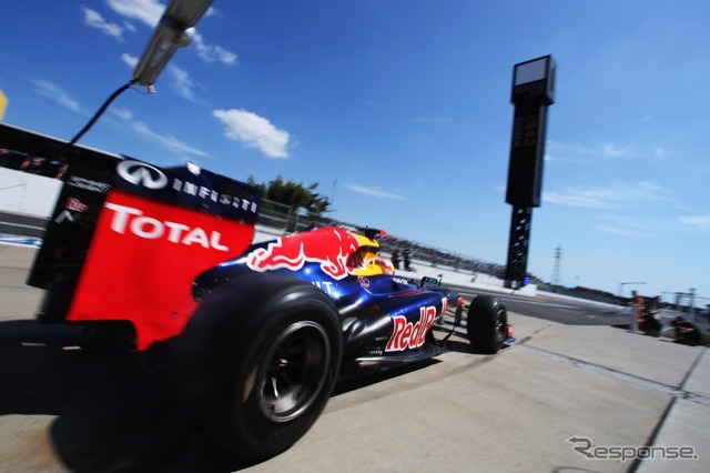 【F1 日本GP】ウェバーがトップタイム…フリー走行