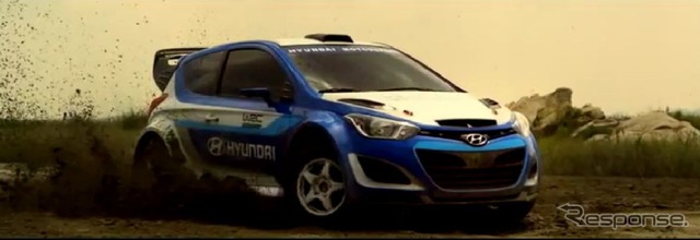 ヒュンダイ i20 WRC のテスト映像