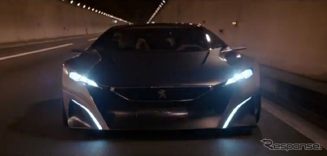 プジョーのハイブリッドスーパーカーコンセプト、ONYX