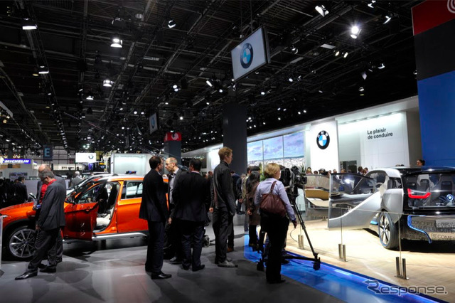 BMWブース(パリモーターショー12)