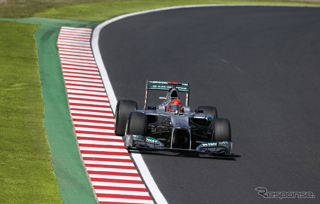 ミハエル・シューマッハ(2012年 日本GP)