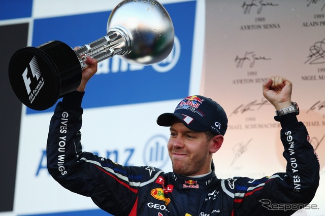 F1 日本GP】ベッテル「何から何まで最高」…表彰台ドライバー