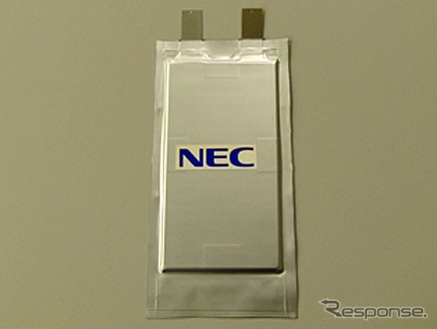 NECが試作した高電圧リチウムイオン二次電池