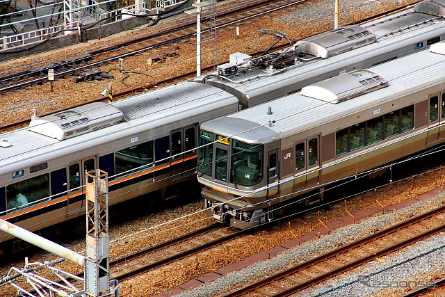 JR西日本と近畿車輛が共同で次世代車両の走行試験を実施