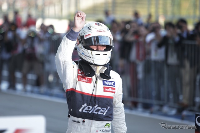【F1 日本GP】3位入賞の可夢偉、ファンに感謝のウィークエンド［写真蔵］