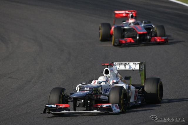 【F1 日本GP】3位入賞の可夢偉、ファンに感謝のウィークエンド［写真蔵］