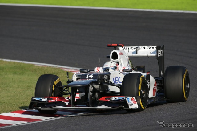 【F1 日本GP】3位入賞の可夢偉、ファンに感謝のウィークエンド［写真蔵］