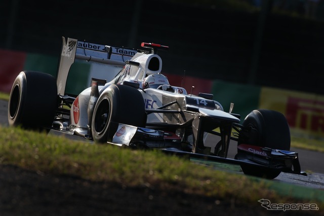 【F1 日本GP】3位入賞の可夢偉、ファンに感謝のウィークエンド［写真蔵］