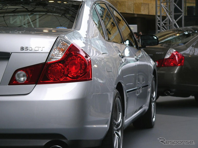 【日産 フーガ発表】ソトは小さく、ナカは大きく変わった