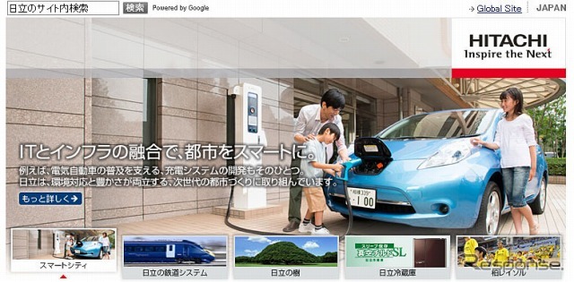 日立製作所（webサイト）