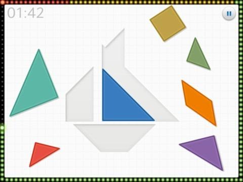 シルエットパズル