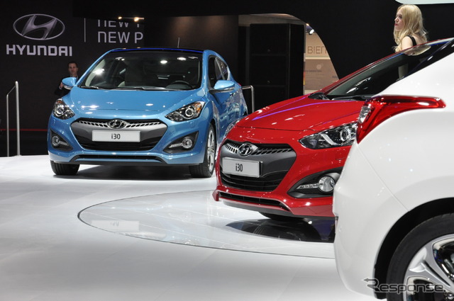 ヒュンダイ i30(パリモーターショー12)