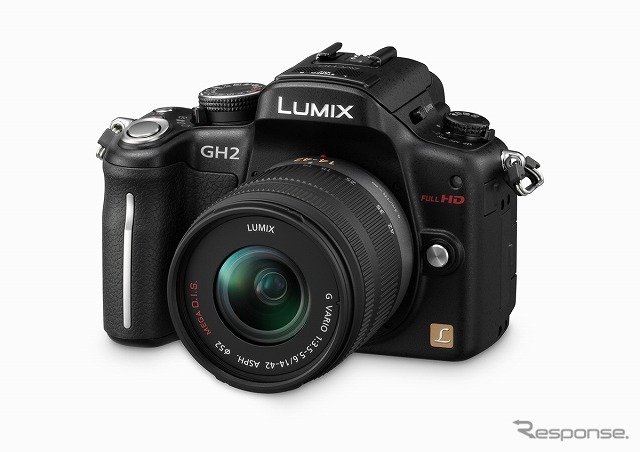 撮影に使用するフルハイビジョン・ムービー一眼 LUMIX GH2
