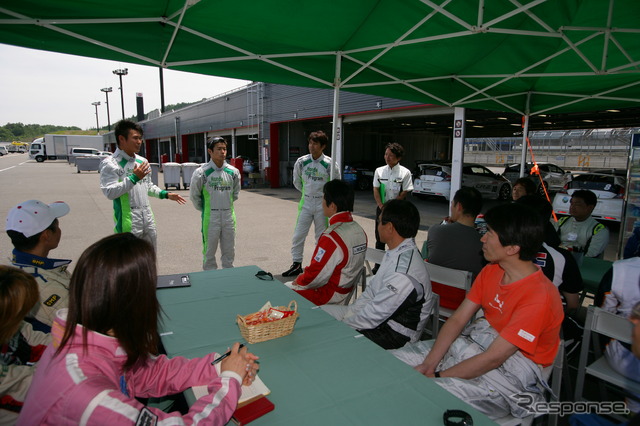 ホンダ スポーツ&エコプログラムのようす