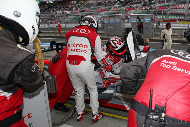 【WEC 第7戦 富士】アウディにペナルティ、天候が一波乱をもたらすか…5時間経過