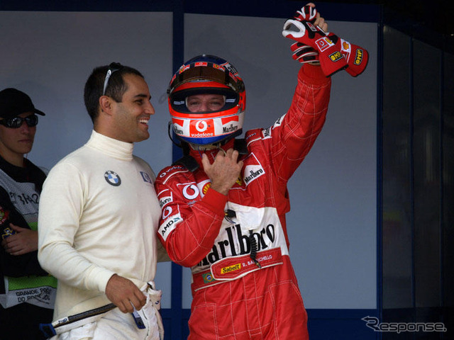 【F1ブラジルGP】予選…バリケロ、ポール獲得