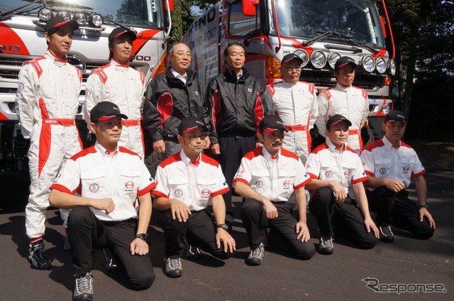 日野チームスガワラの発表