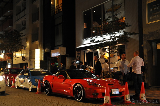 Chevrolet Speed Nite with WTCC Drivers in Tokyo