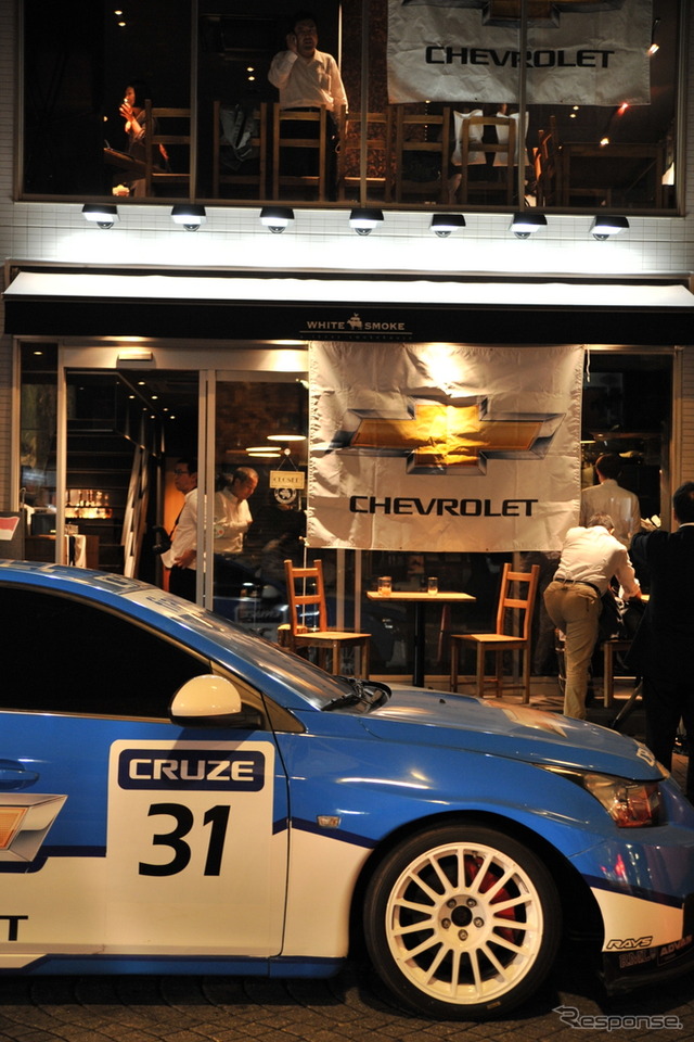 Chevrolet Speed Nite with WTCC Drivers in Tokyo