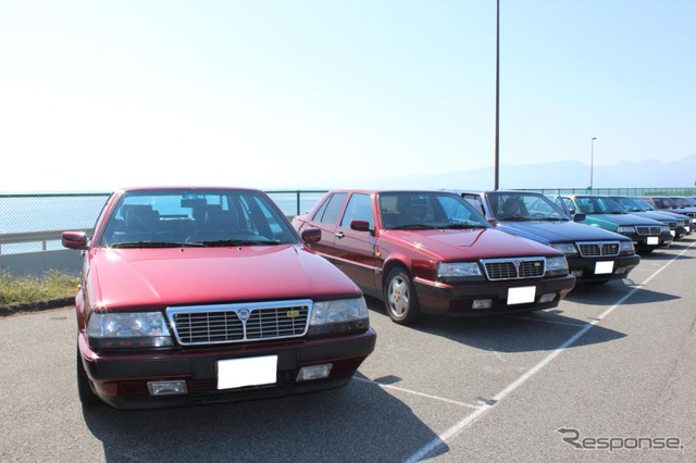ランチア・テーマ832。フェラーリ308QVのエンジンをでチューンしたものを搭載