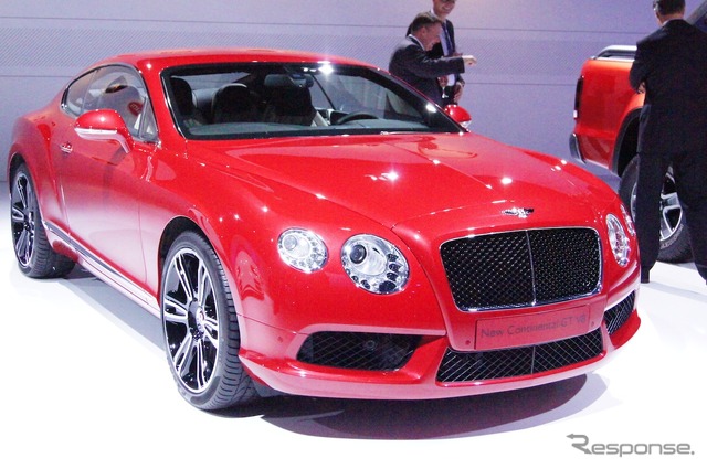 ベントレー・コンチネンタルGT V8(サンパウロモーターショー12前夜祭)
