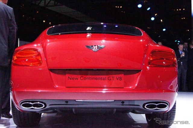 ベントレー・コンチネンタルGT V8(サンパウロモーターショー12前夜祭)
