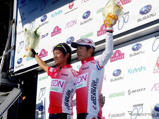 山岳賞は中根英登(チームNIPPO)が2回、井上和郎(チームブリヂストン・アンカー)