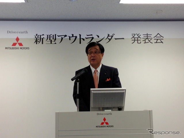 三菱自動車の益子修社長