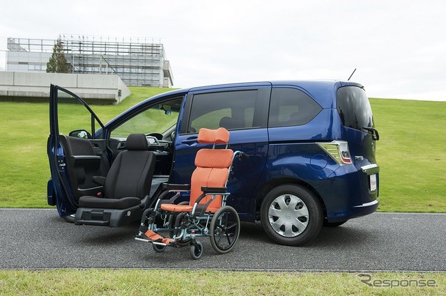 車いすの座面高とほぼ同じ高さなので移乗も容易だという