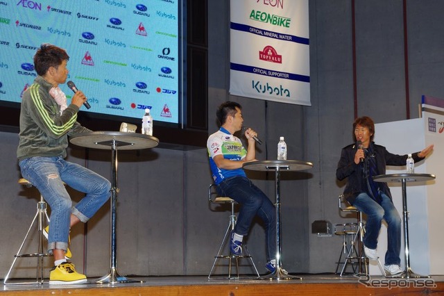 【ジャパンカップ12】クルマと自転車の共存を考える …アスリートとジャーナリストが対談