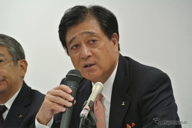 三菱自動車・益子修社長