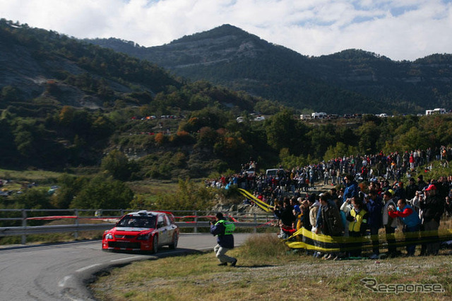 【WRCラリーカタルニア】レグ1…三菱が参戦