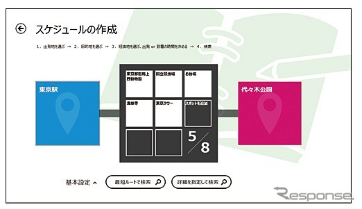 Windows 8専用アプリ NAVITIME
