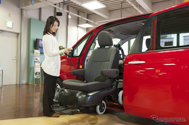 トヨタ スペイド サイドアクセス車 脱着シート〈手動式〉+専用車いす仕様