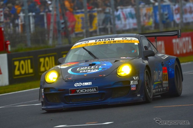 GT300クラス、峰尾恭輔/横溝直輝組の『ENDLESS TAISAN 911』（参考画像）