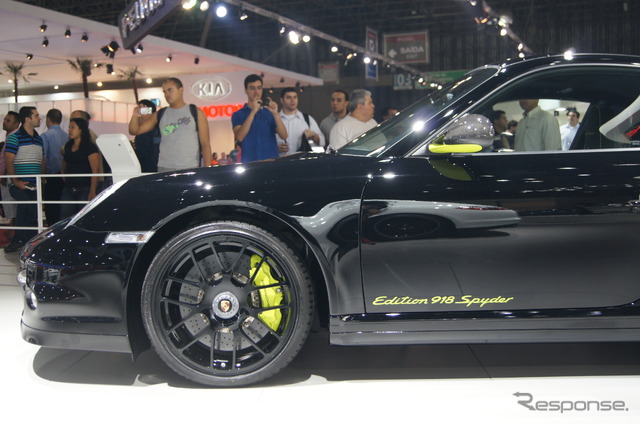 ポルシェ 911ターボS エディション918スパイダー(サンパウロモーターショー12)