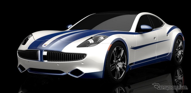 3M社が開発した「ダイヤモンドプロテクションフィルム」を使ってカスタマイズしたフィスカー カルマ