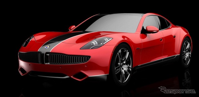 3M社が開発した「ダイヤモンドプロテクションフィルム」を使ってカスタマイズしたフィスカー カルマ