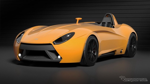 米国の新興メーカー、Bauerリミテッドプロダクション社の新型スポーツカー、キャットフィッシュ