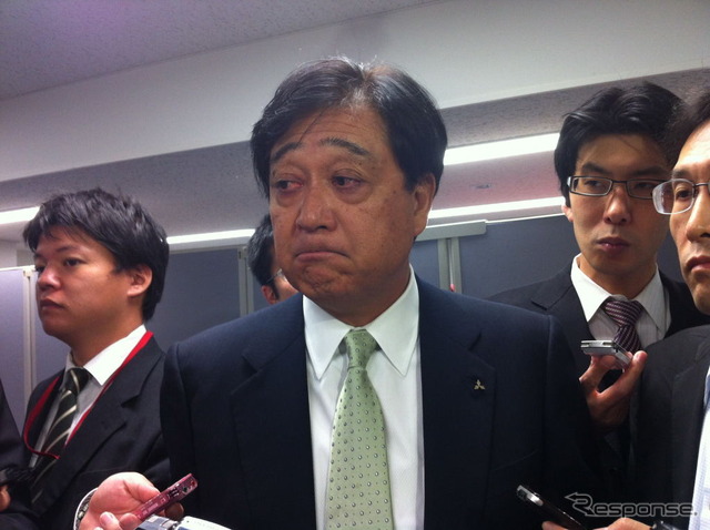 三菱自動車・益子修社長