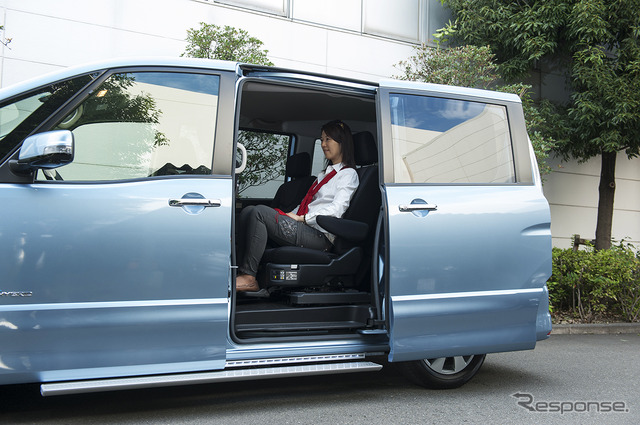 日産 セレナ アンシャンテ セカンドスライドアップシート S-HYBRID