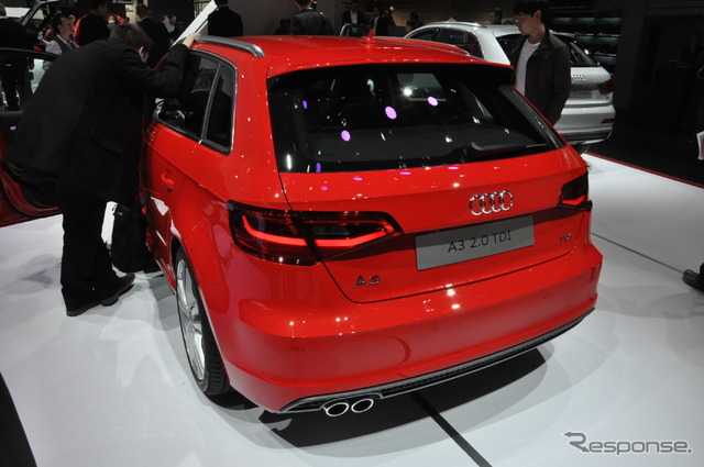 アウディ A3 スポーツバック 2.0 TDI(パリモーターショー12)