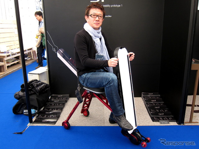 グラディエ代表取締役・磯村歩氏と「gp1」