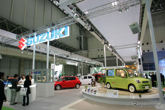 【東京モーターショー04】スズキ、プランツ・プランツとコラボ