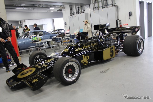 ロータス・72E ロニー・ピーターソンが駆ったモデルそのもの