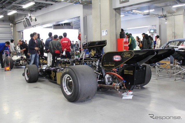 ロータス・72E ロニー・ピーターソンが駆ったモデルそのもの