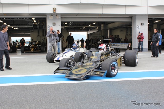 ロータス・72E ロニー・ピーターソンが駆ったモデルそのもの