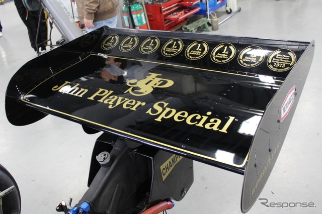 ロータス・72E ロニー・ピーターソンが駆ったモデルそのもの